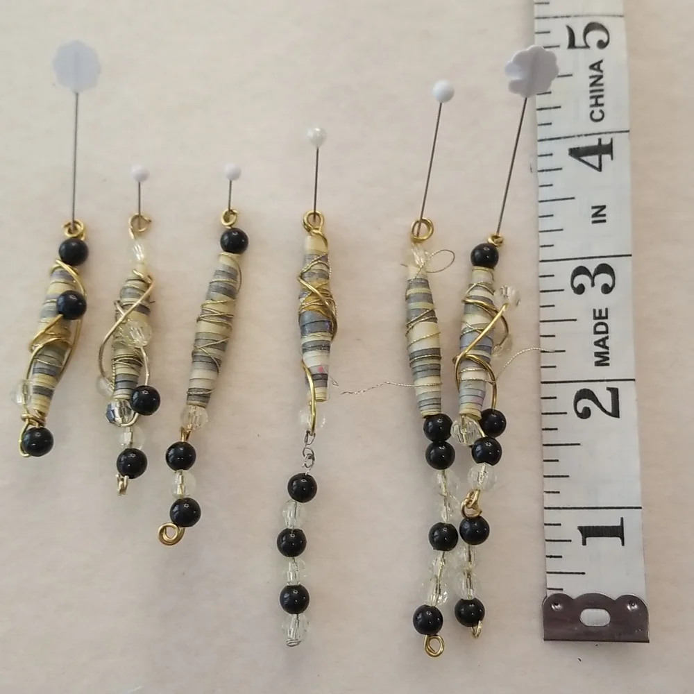 Handcrafted boho beads - Picture 2 of 2